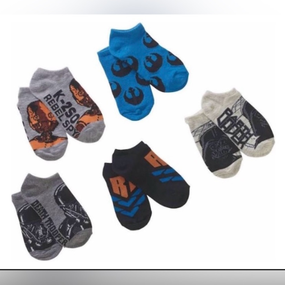 Star Wars Socks Rogue One Disney No Show Socks